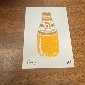 Inciardi Mini Print Miller High Life